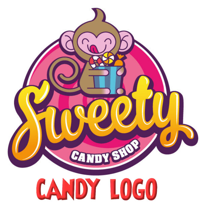 candy logo Template | PosterMyWall