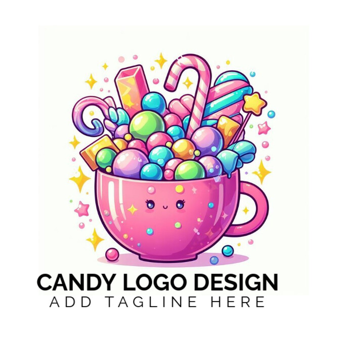 CANDY LOGO Templat | PosterMyWall