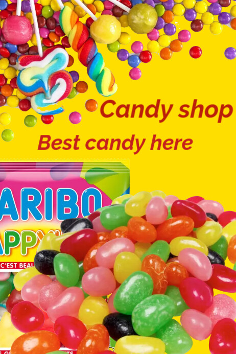 candy poster Template | PosterMyWall