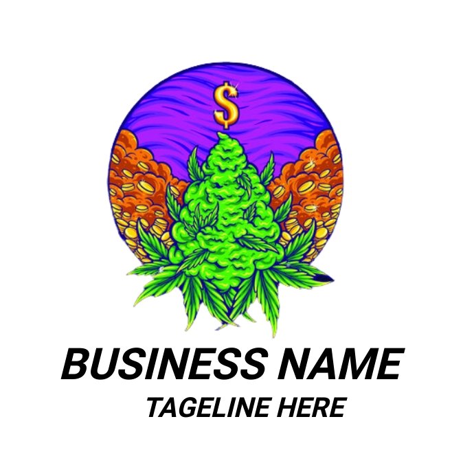 cannabis and marijuana logo,weed logo ,mariju template
