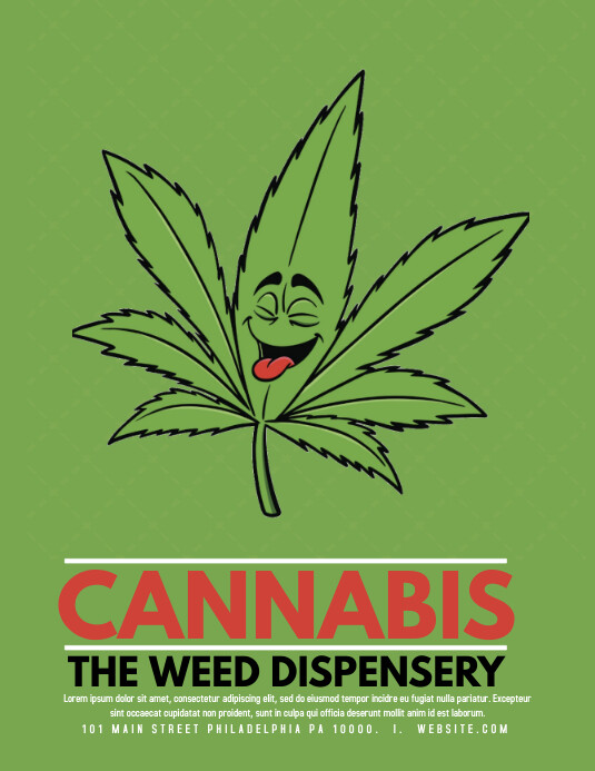 CANNABIS Template PosterMyWall CANNABIS Template PosterMyWall