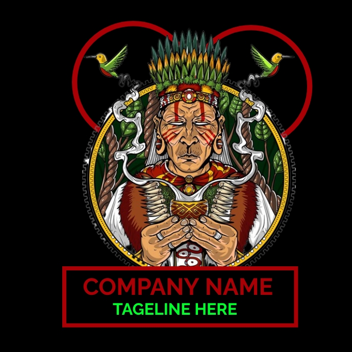 cannabis logo Logótipo template
