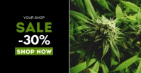 Cannabis Special Offer Price List Ad Sale Facebook Shared Image template