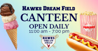 Canteen facebook shared image template