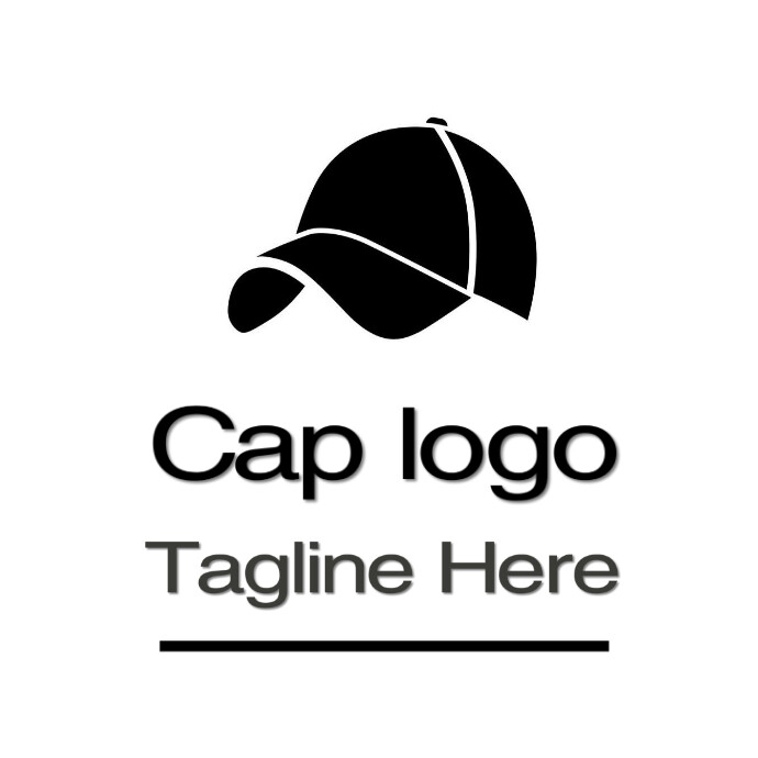 Cap logo Template PosterMyWall