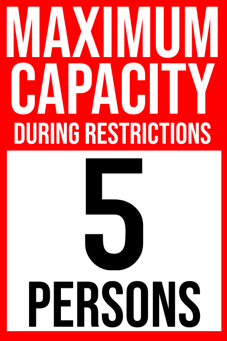 Limeted Sign Copy of CAPACITY LIMITED SIGN | PosterMyWall