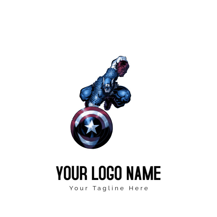 Captain America Iron Man Nick Fury Superhero S.h.i.e.l.d. Logo template