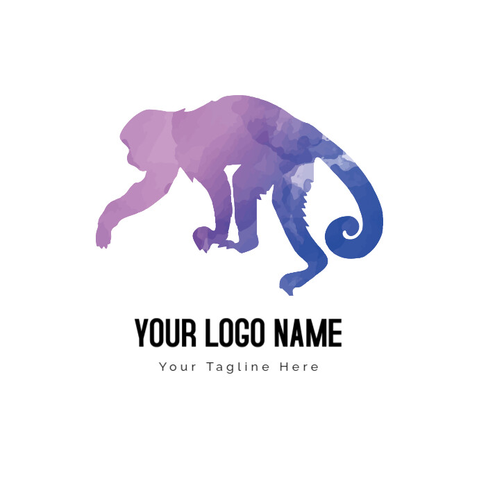 Capuchin Monkey Apes And Monkeys Tufted Capuchin Logo template