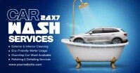 Car detailing Facebook Shared Image Isithombe Esabiwe ku-Facebook template
