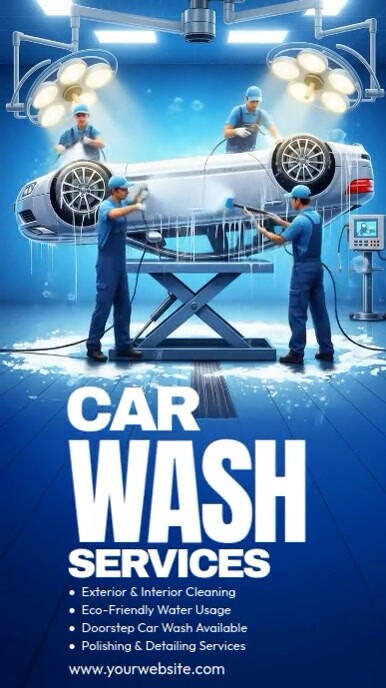 Car detailing Instagram Reel Instagram-reel template