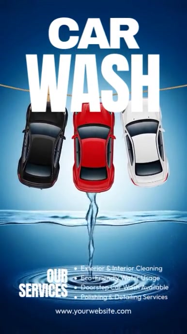 Car detailing Instagram Story template