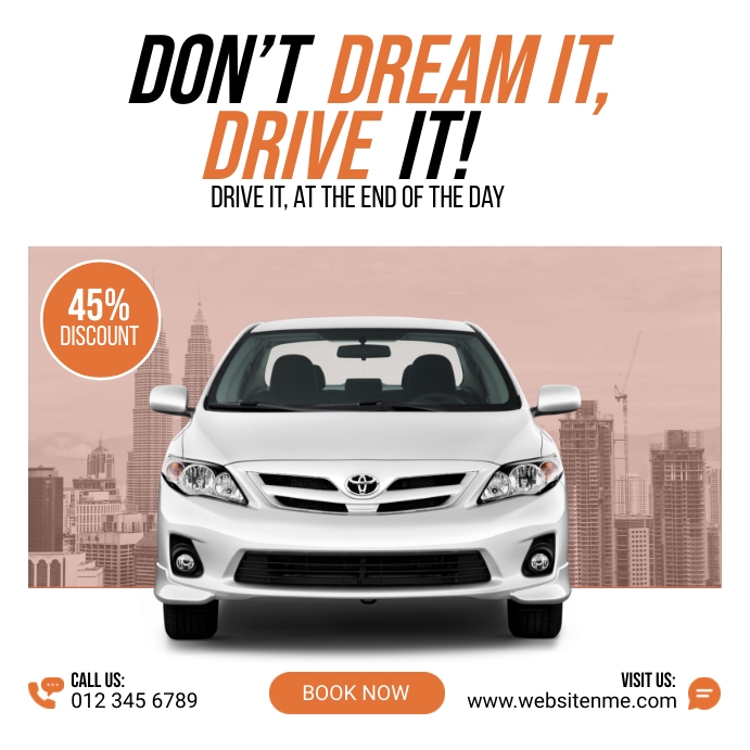 Car Ads Template | PosterMyWall