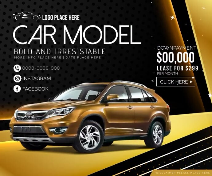 Car Ads Template PosterMyWall