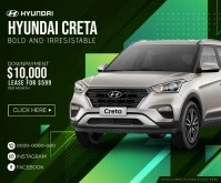 Car Ads Medium Rectangle template