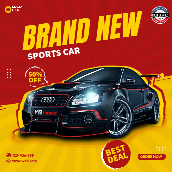 Car Ads Template | PosterMyWall