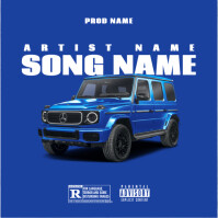Car Album Cover Обложка Альбома template