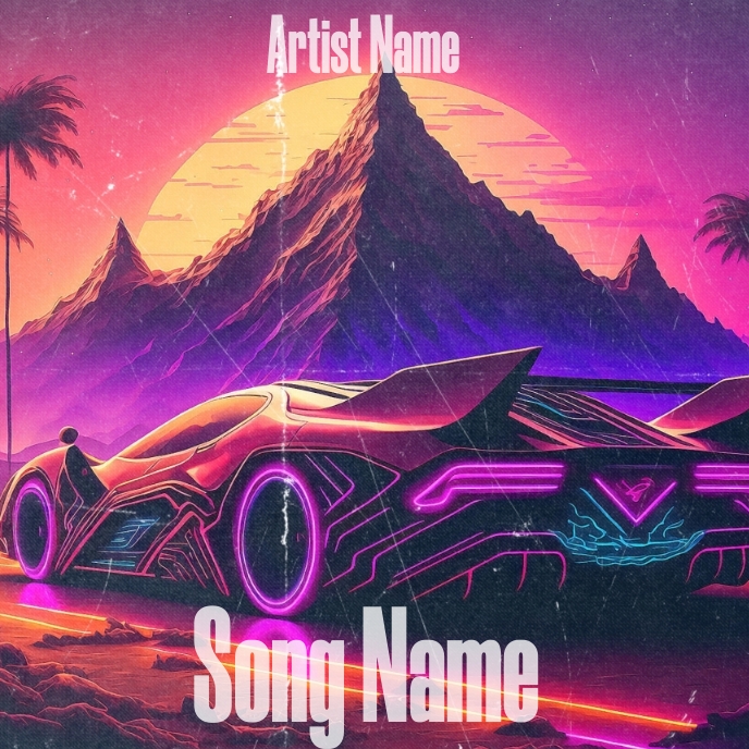 Car Album Cover Template PosterMyWall