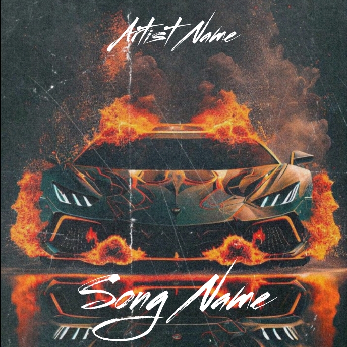 Car Album Cover Template PosterMyWall