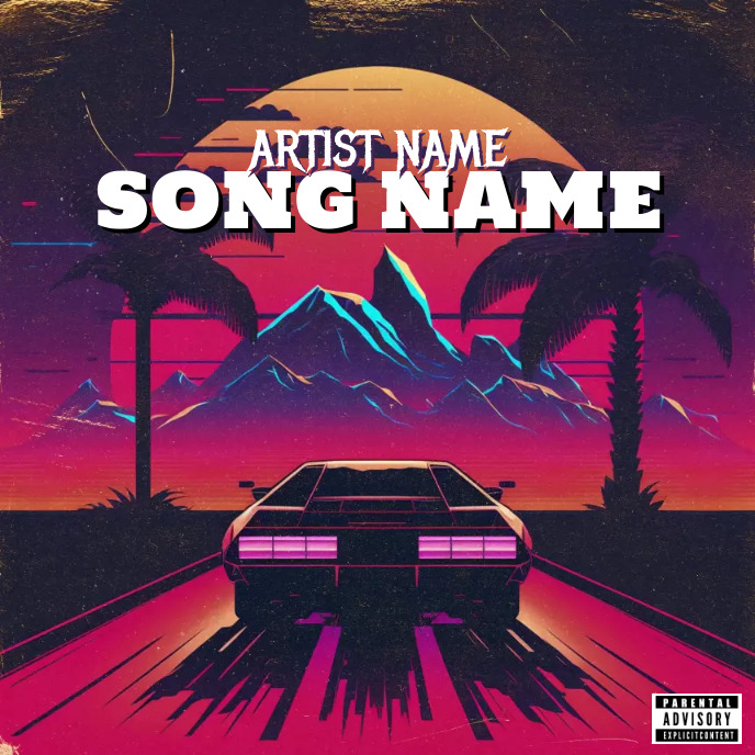 Car Album Cover music art trap mixtape rap Template | PosterMyWall
