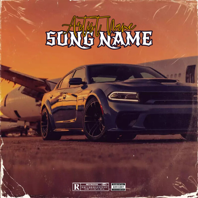 CAR Album Cover music art trap mixtape rap Template | PosterMyWall
