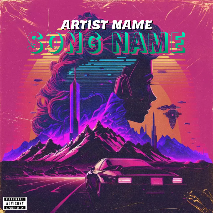 CAR Album Cover music art trap mixtape rap Template | PosterMyWall
