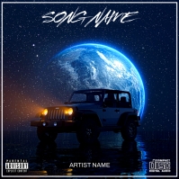 Car Album cover template 2023