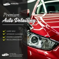 Car Auto Detailing Template Instagram Post