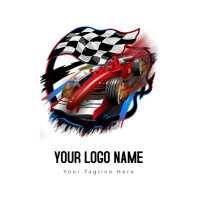 Car Auto Racing Racing Logo template