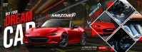 Car Banner Ads Facebook Cover Photo template