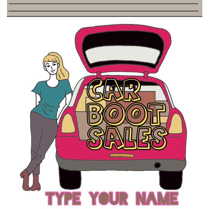 Car boot sale Trunk, dream, compact Car, furniture, car png Template ...