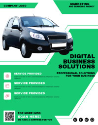 Car Business Flyer Poster/wallboard template