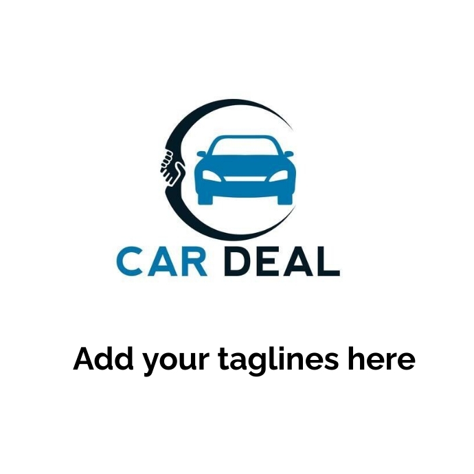 Car company logo template