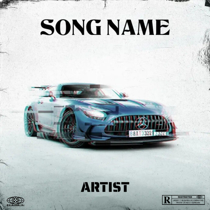 car cover art Template PosterMyWall