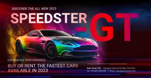 Car Dealer Video Ad Facebook Event Cover template