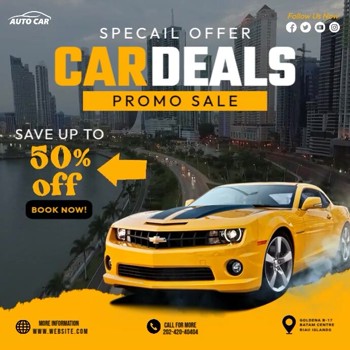 Car Deals Video Ads Template PosterMyWall car-deals-video-ads-template-postermywall