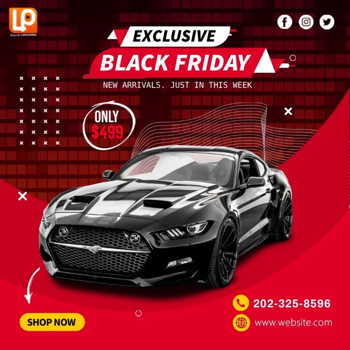 Car Deals Video Ads Template PosterMyWall