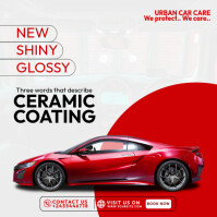 Car Detailing Ads Wpis na Instagrama template