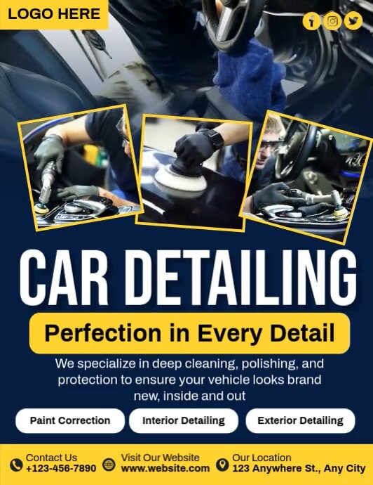 Copy of Car Detailing Ads | PosterMyWall