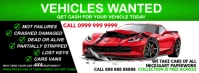 Car Disposal Service Cover Template Portada de Facebook