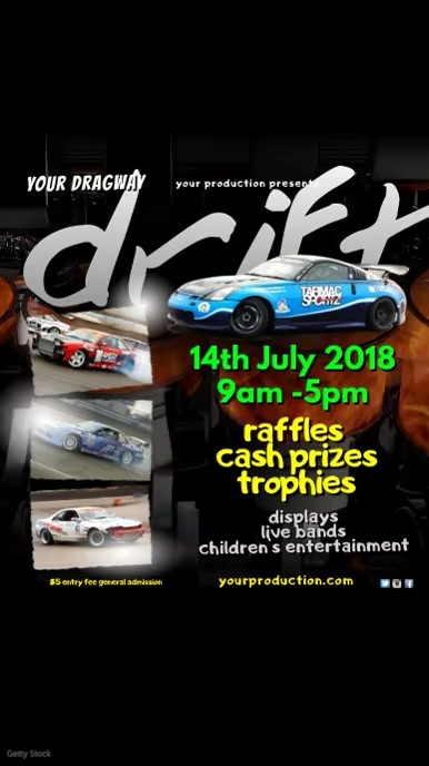 Car Event Video Template Postermywall