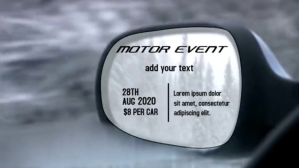 สีเทา Motor Event Digital Display Template