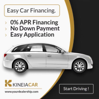 Car Financing Instagram Post Template | Auto Dealership Promotion | 0% APR Car Sale Instagram Post