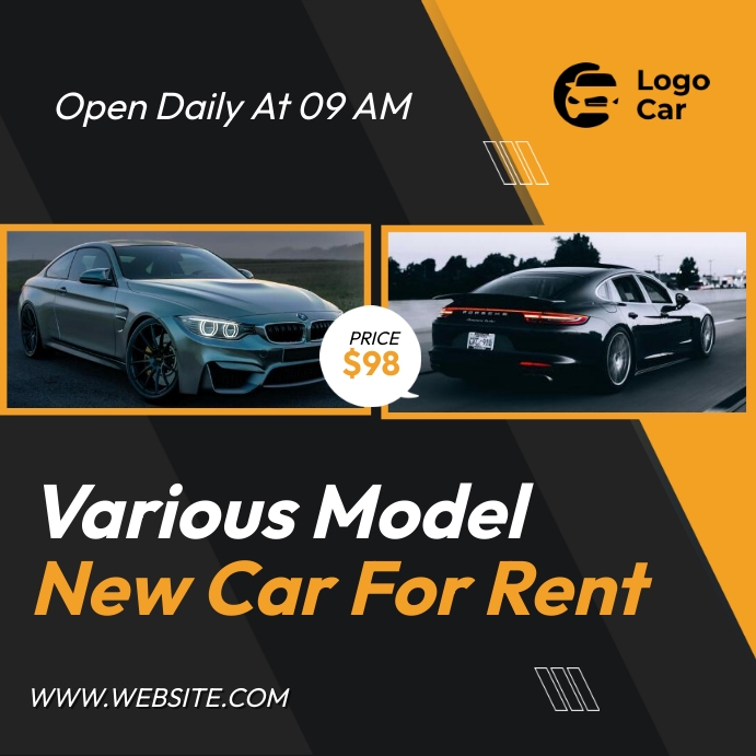 Copy of Car For Rent Ads | PosterMyWall