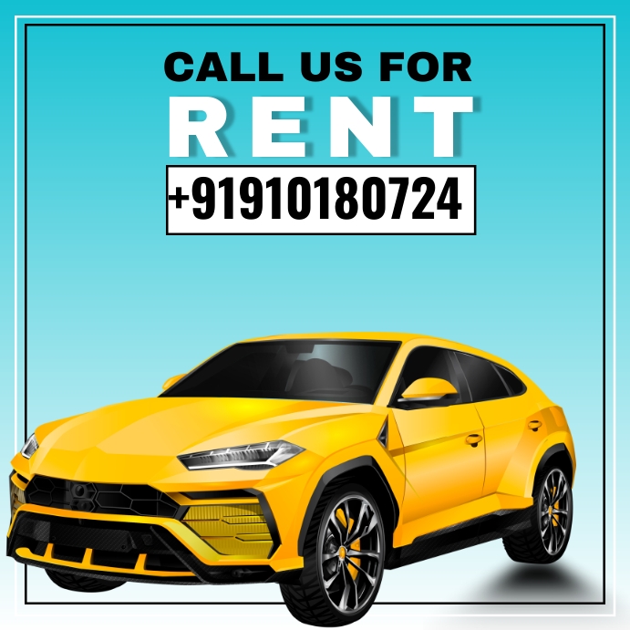 car for rent Template PosterMyWall