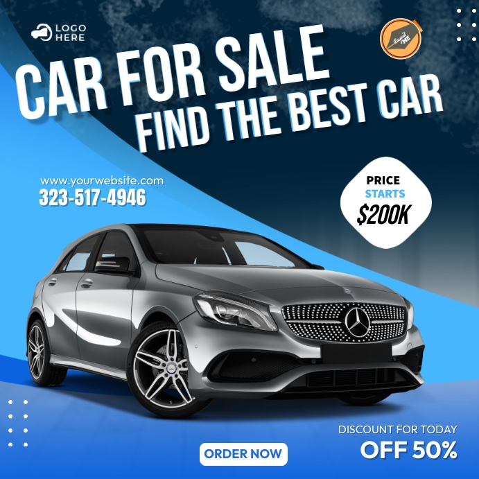 Car For Sale Template PosterMyWall