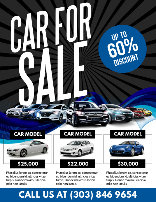 Car For Sale Flyer Template PosterMyWall