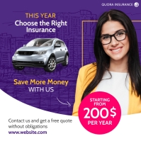 90+ insurance company advertisement design template Customizable Design ...