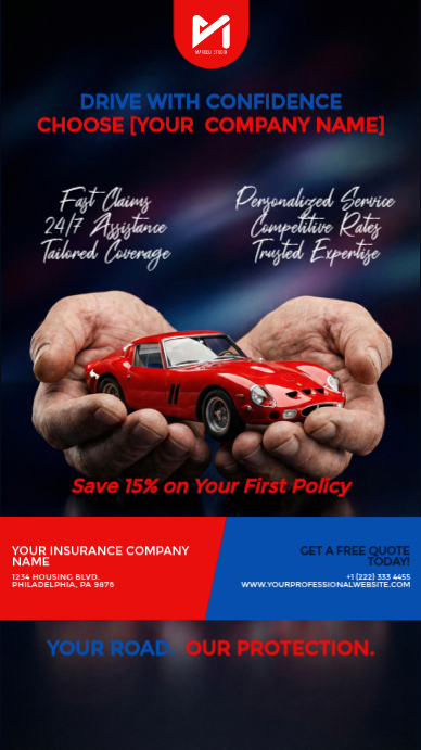 Copy of Car Insurance | PosterMyWall