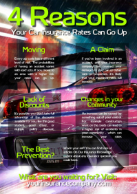 Car Insurance Poster Template | PosterMyWall