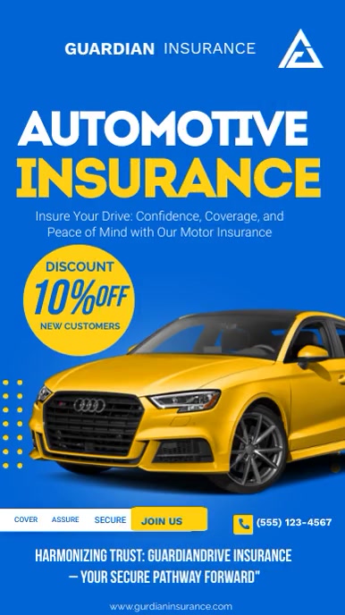 Car insurance poster Template | PosterMyWall